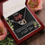 To My Wife Double Hearts Necklacegift For Wifei Love My Wife Love You Husband. Interlocking Hearts Necklace