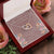 To My Beautiful Mom On My Wedding Day Interlocking Hearts Necklace