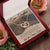 Dear Daughter - Love You Forever - Dad Interlocking Hearts Necklace