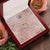 To My Unbiological Sister Interlocking Hearts Necklace Message Card