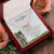 To My Daughter - I Will Always Be Your Biggest Fan Wolf And Pup Interlocking Hearts Necklace