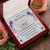 To My Daughter- You'Re My Heart Just Walking Out In The World- Necklace Interlocking Hearts Necklace