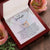 To My Granddaughter From Grandma Interlocking Heart Necklace Interlocking Hearts Necklace