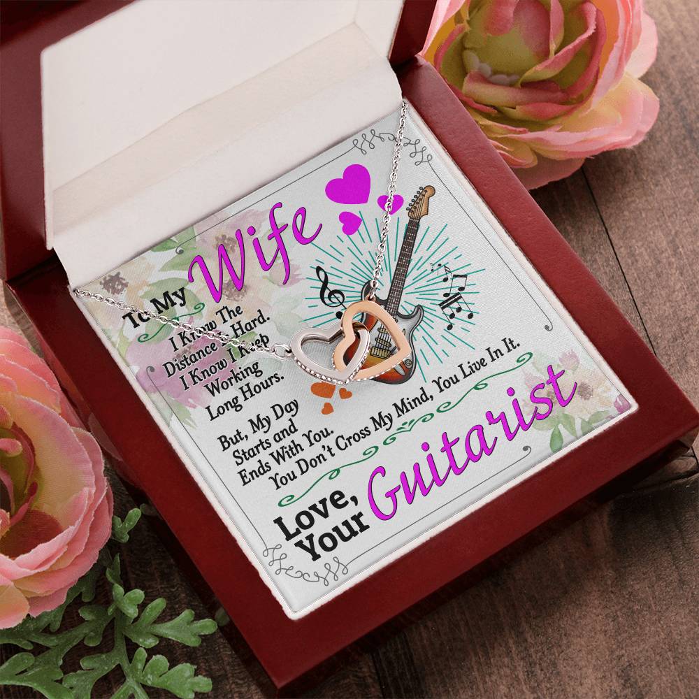 Guitarist'S Wife - Interlocking Heart Necklace Interlocking Hearts Necklace