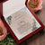To My Sister On Your Wedding Day Interlocking Hearts Necklace