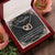 To My Daughter Necklace From Mum - To My Daughter Necklace From Dad Interlocking Hearts Necklace