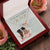 To My Best Friend We Did It - Necklace Interlocking Hearts Necklace