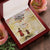 Mothers Day Gift For Mom Interlocking Hearts Necklace