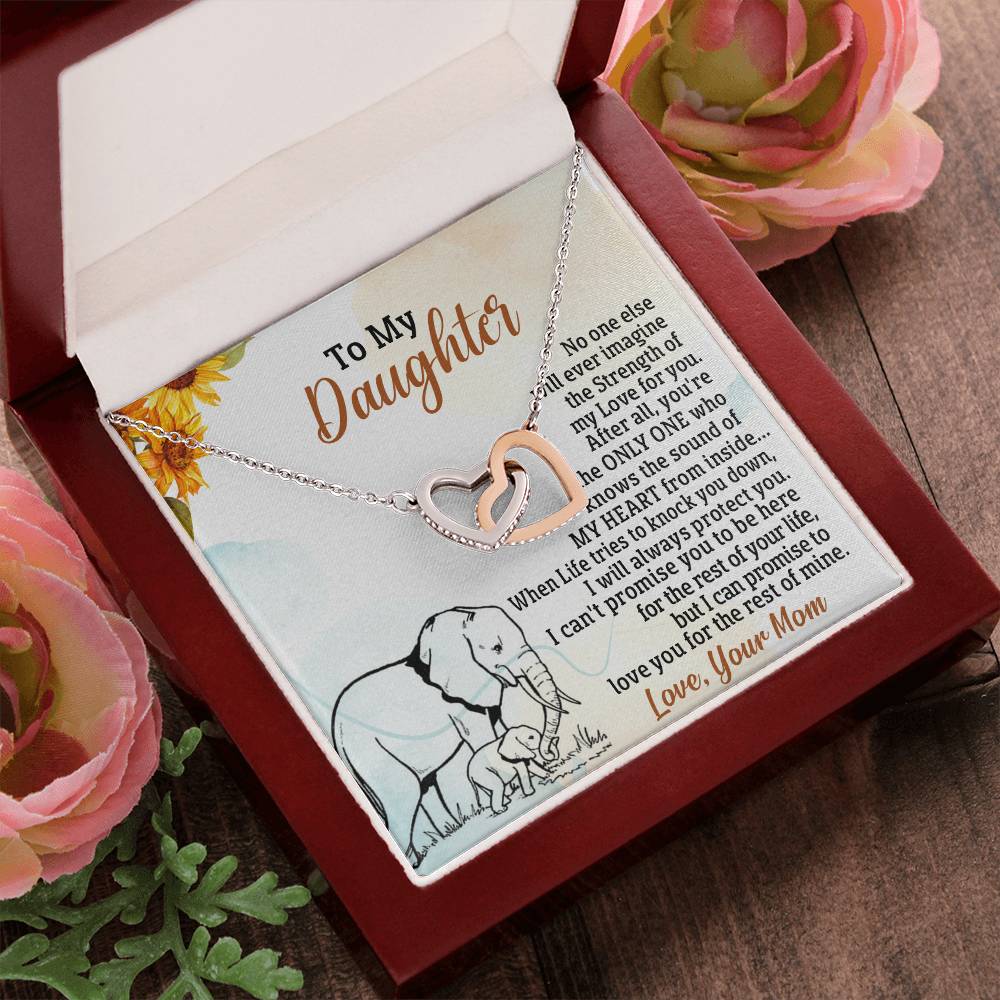 Thoughtful Gifts For You Daughter Best Christmas Gifts Interlocking Hearts Necklace