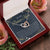 Gift For Bonus Mom Interlocking Hearts Necklace