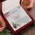 Gift For My Love Love -Necklace Interlocking Hearts Necklace