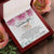 To My Granddaughter From Grandpa - You Will Always Be My Baby Girl Interlocking Hearts Necklace
