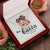 Mothers Day Gift - Gift From Daughter Son Interlocking Hearts Necklace