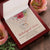 Unbiological Sister Interlocking Hearts Necklace