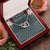 To My Daughter Necklace Gift For Daughter From Mom Sentimental Gift For Birthday Graduation Anniversary Interlocking Hearts Necklace