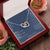 Only You Interlocking Hearts Necklace Message Card