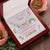 The Love Between A Grandmother And Granddaughter Is Forever Interlocking Hearts Necklace