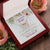 To My Wife - You'Re My Queen Forever - Necklace Interlocking Hearts Necklace
