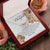 To My Daughter - Special Necklace - L01 Interlocking Hearts Necklace