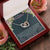 To My Daughter Necklace From Mom Interlocking Hearts Necklace