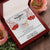 To My Daughter - You Touched My Heart & Soul Interlocking Hearts Necklace