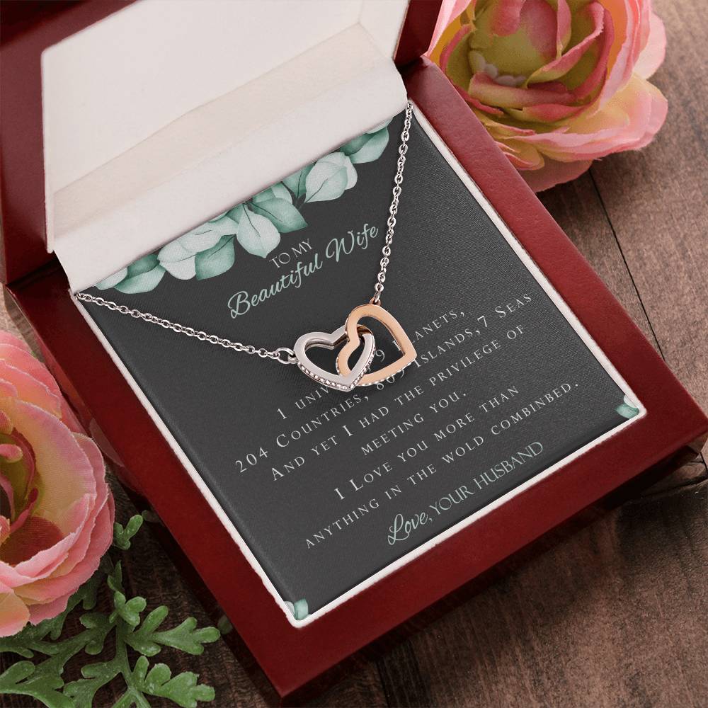 More Than Anything - Interlocking Hearts Interlocking Hearts Necklace