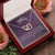 Mother'S Day - I'M So Glad You Are Min Interlocking Hearts Necklace