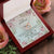 To My Girlfriend - You Complete Me - Hearts Necklace Interlocking Hearts Necklace