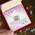 To My Mom Interlocking Hearts Necklace Message Card