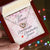Love Granddaughter Forever. Interlocking Hearts Necklace