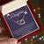 My Daughter-My Heart My Soul & The Joy Of My Life -Necklace Interlocking Hearts Necklace