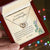To My Granddaughter - Always In My Heart - Necklace Interlocking Hearts Necklace