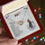 Interlocked Never-Ending Love Necklace For Believer Graduate Daughter Interlocking Hearts Necklace