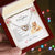 My Daughter Love Mom - Reach For The Stars Hearts - Lions Interlocking Hearts Necklace