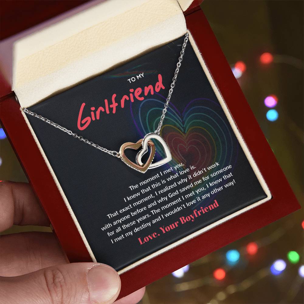 Interlocking Hearts - From Your Boyfriend Interlocking Hearts Necklace