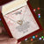 To My Wife Necklace Interlocking Hearts Necklace