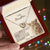 To My Daughter Necklace Gift From Mom On Birthday Graduation Daughter Grown Up Daughter Interlocking Hearts Necklace