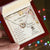 Interlocking Heart Necklace For Granddaughter Graduation Gift Interlocking Hearts Necklace