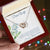 Dear Wife I Lover You Always & Forever Interlocking Hearts Necklace
