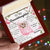 The Most Important Thing - Great Gift For Granddaughter Interlocking Hearts Necklace