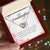 Interlocking Hearts Necklace For Granddaughter