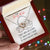 Funny Message Card With Awesome Necklace For Sexy Wife - Interlocking Heart Necklace Interlocking Hearts Necklace