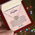 To My Daughter Joy & Peace From Mom Interlocked Hearts Necklace Interlocking Hearts Necklace