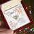 Gift For Mom - I Need You - The Interlocking Heart Necklace Interlocking Hearts Necklace