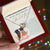 To My Best Friend We Did It - Necklace Interlocking Hearts Necklace