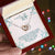 To My Wife - To Love You Then I Forgive Myself For Them All - Interlocking Heart Necklace Interlocking Hearts Necklace