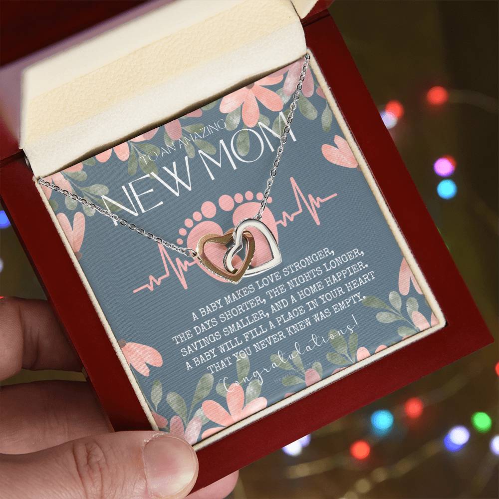 NE9BDD~1 Interlocking Hearts Necklace