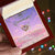 To My Granddaughter Interlocking Hearts Necklace Message Card
