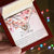 To My Mommy Necklace To My Mommy Message Card Jewelry To My Mom Interlocking Hearts Necklace Necklace For Mom Mommy Birthday Necklace