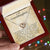 To My Granddaughter Love Grandma Interlocked Heart Necklace Interlocking Hearts Necklace